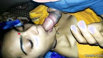 Married Bhabhi Sucking My Cock After Her Husband Left For Work