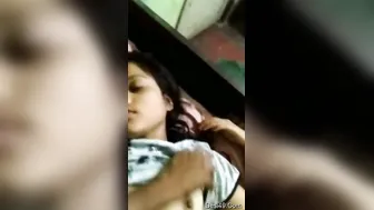 Gorgeous Desi Girlfriend Getting Tight Pussy Stretched By Lover