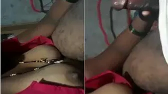 Horny Bhabhi Flashing Tits Before Sucking My Dick At Home