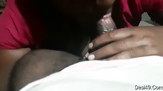 Horny Bhabhi Flashing Tits Before Sucking My Dick At Home