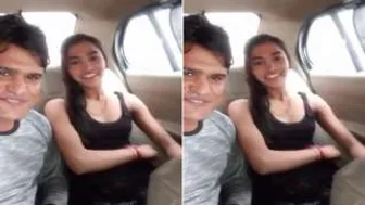 Petite Girlfriend Getting Railed Hard In The Backseat By Bf