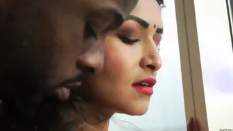 Desi Babe Getting Her Tits Sucked By Her Foreign Boyfriend