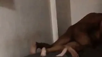 Cute Girlfriend Getting Fucked Deep In Our Bedroom Session
