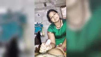 Mallu Bhabhi On Her Knees Sucking His Dick Like A Good Wife