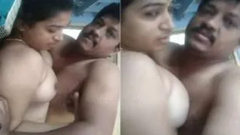 Telugu Wife Enjoying Boob Sucking And Getting Fucked By Hubby