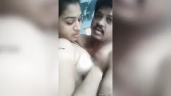 Telugu Wife Enjoying Boob Sucking And Getting Fucked By Hubby