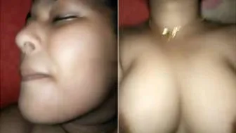 Shy Desi Girlfriend Flashing Her Tits For Me In Bedroom Strip