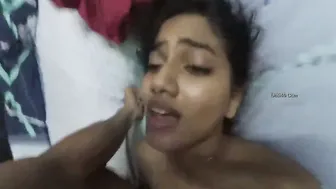 Cute GF Sucking And Riding Him Till He Fills Her Up