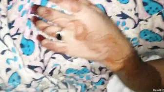 Shy Desi Girlfriend Nervously Sucking Her Boyfriend Hard Cock