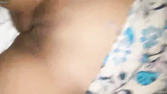 Shy Desi Girlfriend Nervously Sucking Her Boyfriend Hard Cock