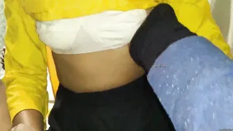 Married Bhabhi Giving Handjob Then Bent Over For Rough Doggy