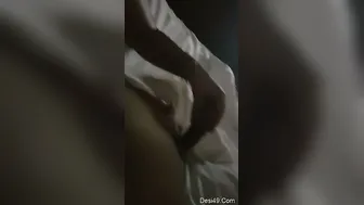 Nri Girlfriend Stroking Lover Cock Until He Explodes For Her