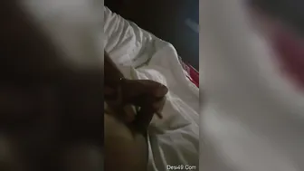 Nri Girlfriend Stroking Lover Cock Until He Explodes For Her