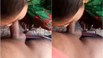 Naughty Village Bhabhi Sucking Her Devars Dick Like A Pro Slut