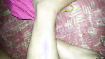Horny Wife Deepthroating Before Bouncing On His Cock At Night