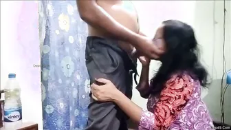 Bhabhi Giving Sloppy Head While Getting Fingered Until Climax