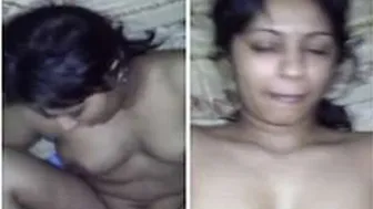 Married Woman Moaning Loud While Getting Pounded In Bedroom