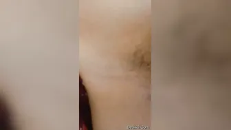 Village Girlfriend Moaning While He Stretches Her Tight Hole