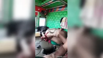 Working Girl Getting Fucked Hard In The Back Of His Truck