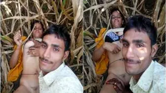 Village Slut Getting Her Boobs Pressed And Pussy Fingered