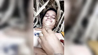 Village Slut Getting Her Boobs Pressed And Pussy Fingered