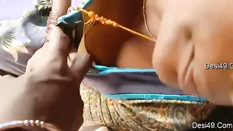 Tamil Maid Jerking Off Her Boss's Son Behind Closed Doors