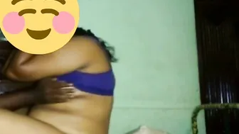 Tamil Wife Getting Her Tits Squeezed While He Undresses Her