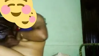 Tamil Wife Getting Her Tits Squeezed While He Undresses Her