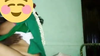 Tamil Wife Getting Her Tits Squeezed While He Undresses Her
