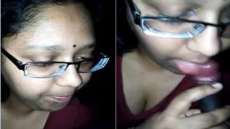 Tamil Wife On Her Knees Sucking Hubby's Dick Like A Good Slut