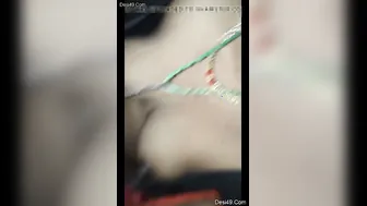 Village Bhabhi Pressing Her Tits And Riding Hubby Again