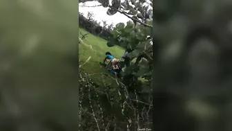 Village Girlfriend Having Outdoor Sex With Her Lover Secretly