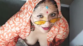 Nri Bhabhi Draining His Cock And Taking His Load All Over Her Face
