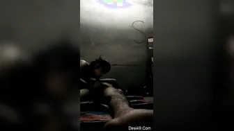 Cute Desi Girl On Her Knees Swallowing Cock In Bedroom Tonight