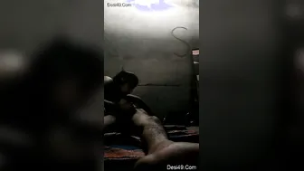 Cute Desi Girl On Her Knees Swallowing Cock In Bedroom Tonight