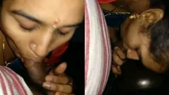 Telugu Bhabhi Giving Head Before Getting Pussy Eaten By Hubby