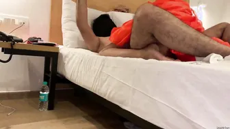 Wife Jerking Me Off Before Bouncing On My Cock Hard In Bed