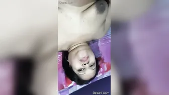 Married Bhabhi On Knees Giving Sloppy Blowjob To Her Man At Home