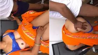 Indian Mom Cheating With Sons Tutor In Empty House After Class