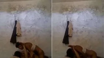 Village Girlfriend Riding Her Boyfriend Rough After Making Out