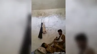 Village Girlfriend Riding Her Boyfriend Rough After Making Out