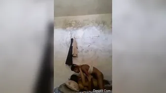 Village Girlfriend Riding Her Boyfriend Rough After Making Out