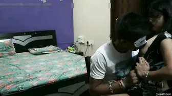 Hot Desi Webcam Couple Performing Live Blowjob Show For Viewers