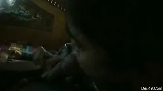 Telugu Wife Giving Hubby Amazing Head Before He Fucks Her Deeply