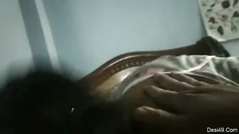 Telugu Wife Giving Hubby Amazing Head Before He Fucks Her Deeply