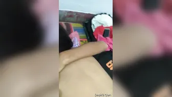 Hot Desi Babe Riding Her Lover's Cock Passionate Homemade Action