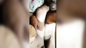 Married Woman Screaming As Hubby Pounds Her Holes All Night