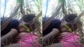 Village Lovers Sucking Tits And Fucking Outdoors In Fields