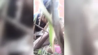 Village Lovers Sucking Tits And Fucking Outdoors In Fields