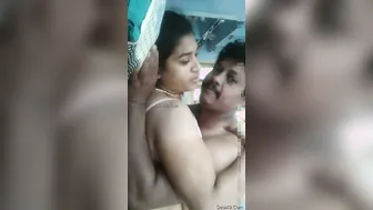 Horny Telugu Wife Getting Tits Sucked And Fucked All Night